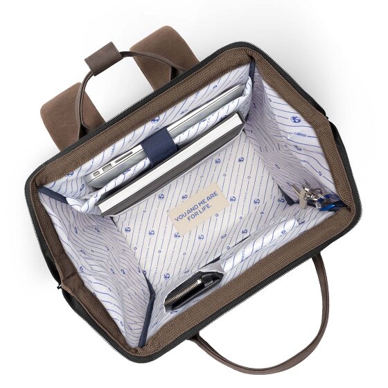 Cabaia Adventurer Waxed Cotton Large Daypack L 46 cm Laptopfach