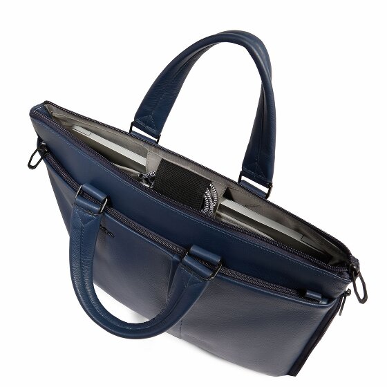 Piquadro Russel Aktentasche RFID Schutz Leder 42 cm Laptopfach
