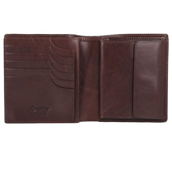 Esquire Toscana Geldbörse RFID Schutz Leder 12 cm