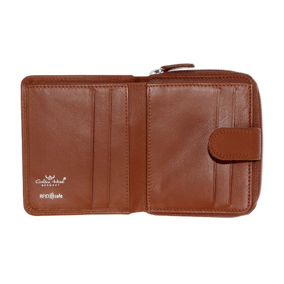 Golden Head Polo Geldbörse RFID Schutz Leder 10.5 cm