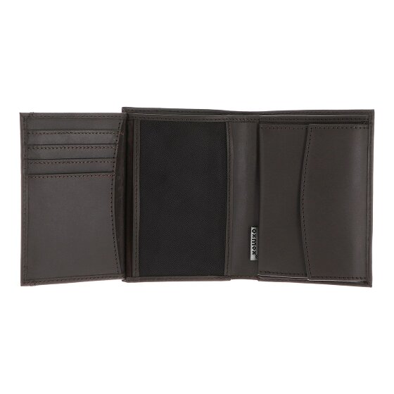oxmox Leather Geldbörse RFID Schutz Leder 10 cm