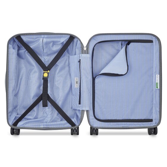 Delsey Paris x United Colors of Benetton UCB Hardside 55 cm 4-Rollen Kabinentrolley S 55 cm