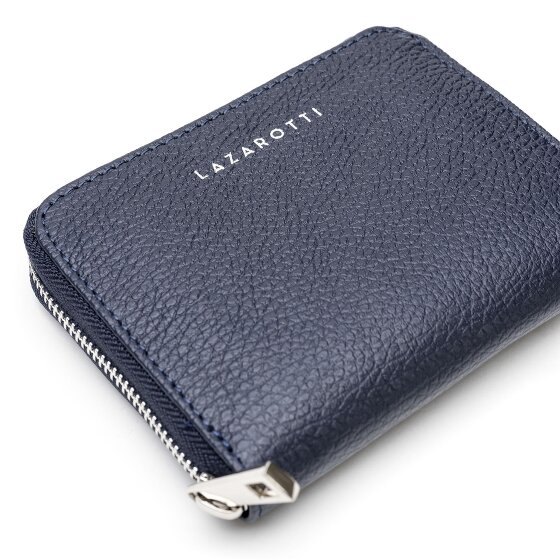 Lazarotti Milano Leather Geldbörse Leder 13,5 cm