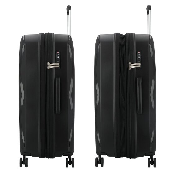 Gabol Infinity 4 Rollen Trolley L 75 cm mit Dehnfalte