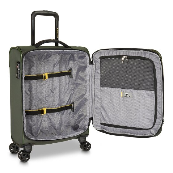Roncato Metropolitan 4 Rollen Kabinentrolley 55 cm mit Dehnfalte