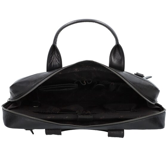 Plevier Rock Aktentasche RFID Schutz Leder 43 cm Laptopfach