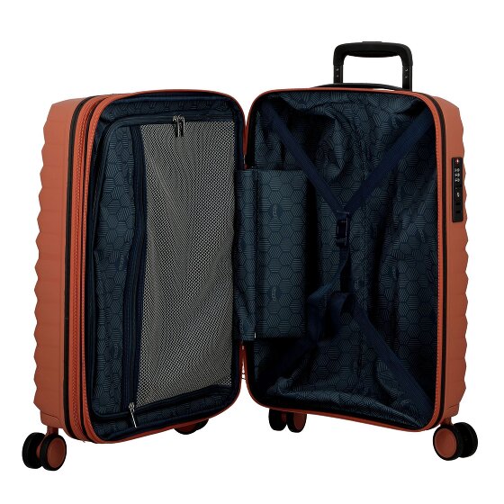 Jump Xwave 4 Rollen Kabinentrolley 55 cm mit Dehnfalte