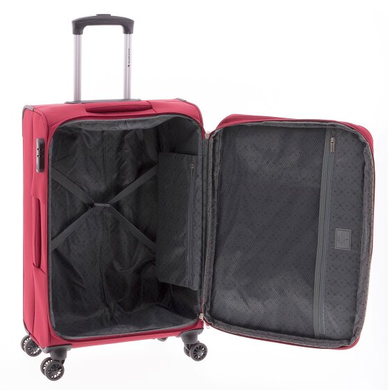 Gladiator 2000 4 Rollen Trolley 68 cm mit Dehnfalte