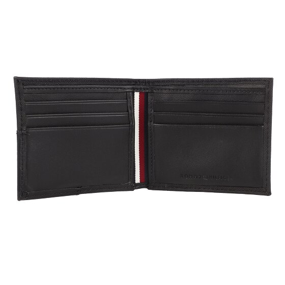 Tommy Hilfiger TH Saffiano Geldbörse RFID Schutz Leder 11 cm Geldscheinklammer Geschenkbox