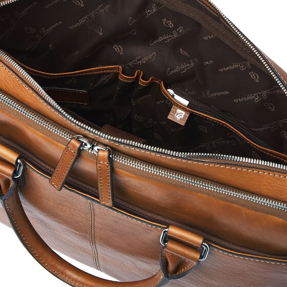 Castelijn & Beerens Rick Aktentasche RFID Schutz Leder 40 cm Laptopfach