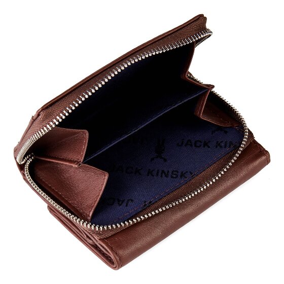 Jack Kinsky Aruba Geldbörse RFID Schutz Leder 10 cm