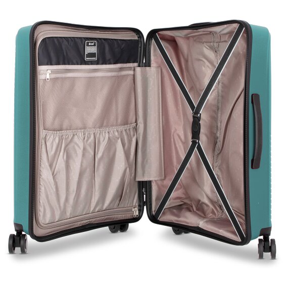 d&n Travel Line 4000 4-Rollen Trolley 66 cm