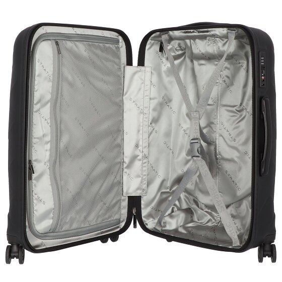 Stratic Leather & More 4-Rollen Trolley 65 cm