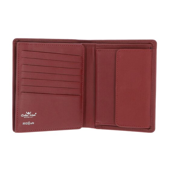 Golden Head Polo Geldbörse RFID Schutz Leder 12 cm