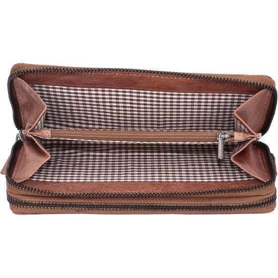 Mika Geldbörse Leder 19,5 cm