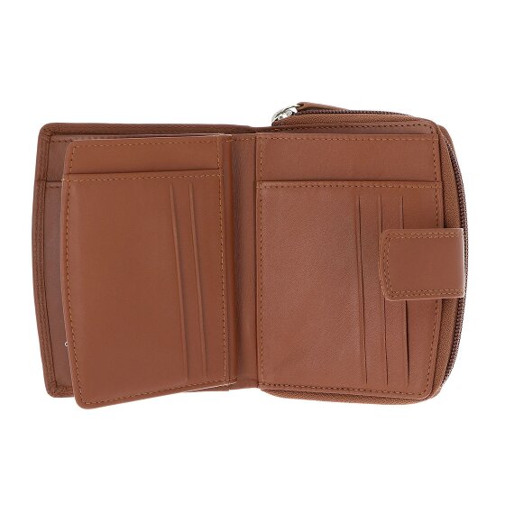 Golden Head Polo Geldbörse RFID Schutz Leder 12 cm