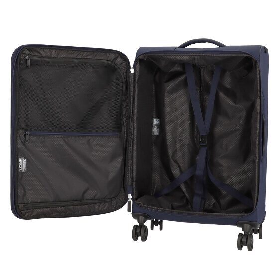 Samsonite Litebeam 4 Rollen Trolley 66 cm mit Dehnfalte