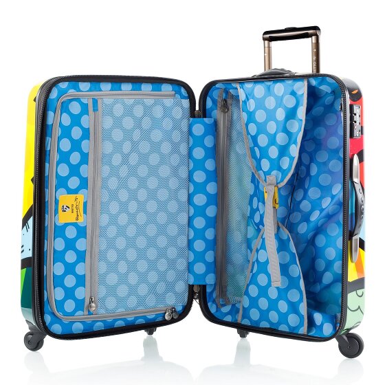 Heys Britto 4 Rollen Trolley M 66 cm mit Dehnfalte