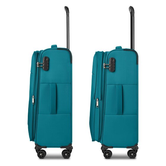 Stratic taska 4 Rollen Kofferset 3-teilig mit Dehnfalte