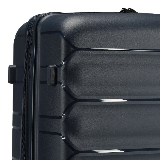 d&n Travel Line 4700 4 Rollen Trolley 78 cm mit Dehnfalte