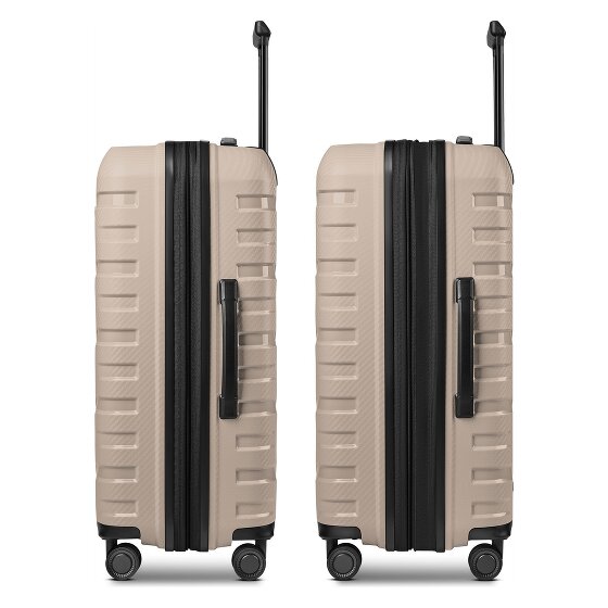 Smartbox Edition 01 4 Rollen Kofferset 3-teilig mit Dehnfalte