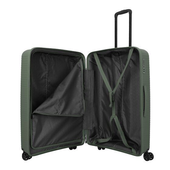 Travelite Air Stripe 4 Rollen Trolley L 77 cm