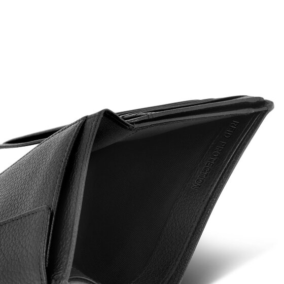 Redolz Leather Essentials HF Geldbörse RFID Leder 9,5 cm ausklappbar