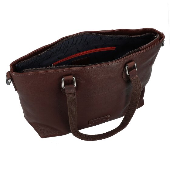 Jack Kinsky Schultertasche Leder 27 cm
