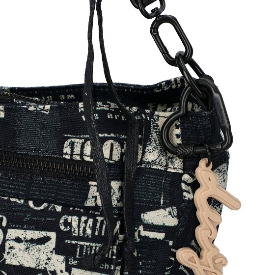 Desigual Newspaper Donosti Schultertasche 25 cm
