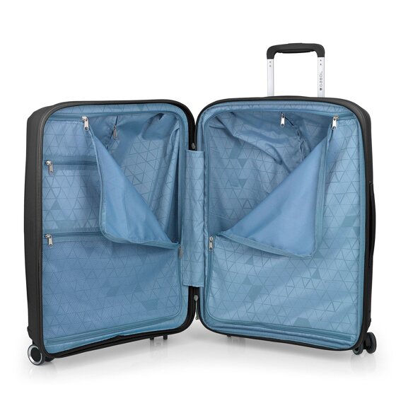 Gabol Queens 4 Rollen Trolley M 64.5 cm mit Dehnfalte
