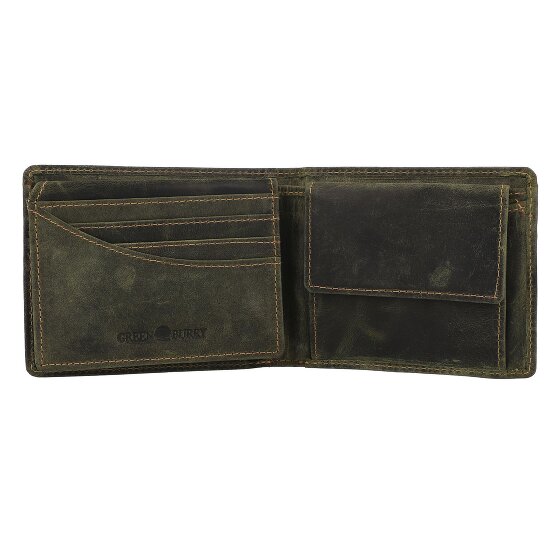 Greenburry Vintage Geldbörse Leder 12.5 cm