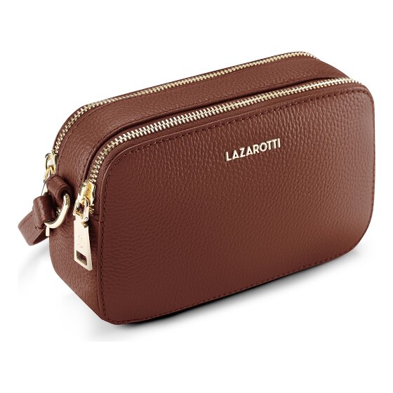 Lazarotti Bologna Leather Umhängetasche Leder 18 cm