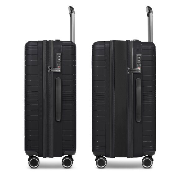 Franky Dallas 3.0 4 Rollen Trolley M 65 cm mit Dehnfalte