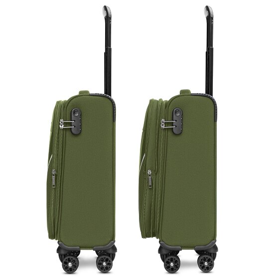 Stratic taska 4-Rollen Kabinentrolley S 55 cm mit Dehnfalte