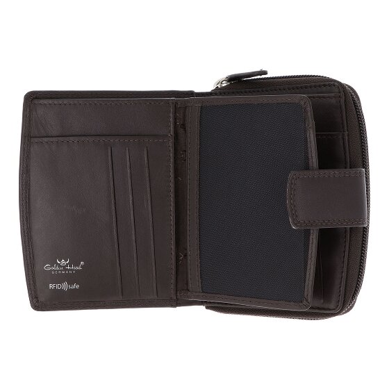 Golden Head Polo Geldbörse RFID Schutz Leder 12 cm