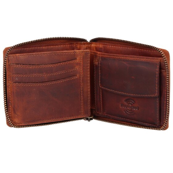 Greenland Nature Soft & Safe Geldbörse RFID Leder 12 cm