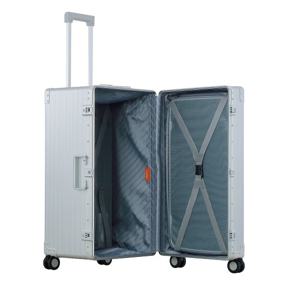 Aleon Traveler International 4-Rollen Trolley Aluminium 77 cm