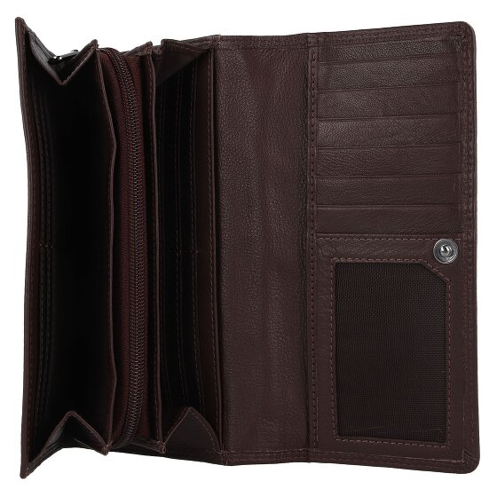 mano Donna Giulia Geldbörse Leder 19,5 cm