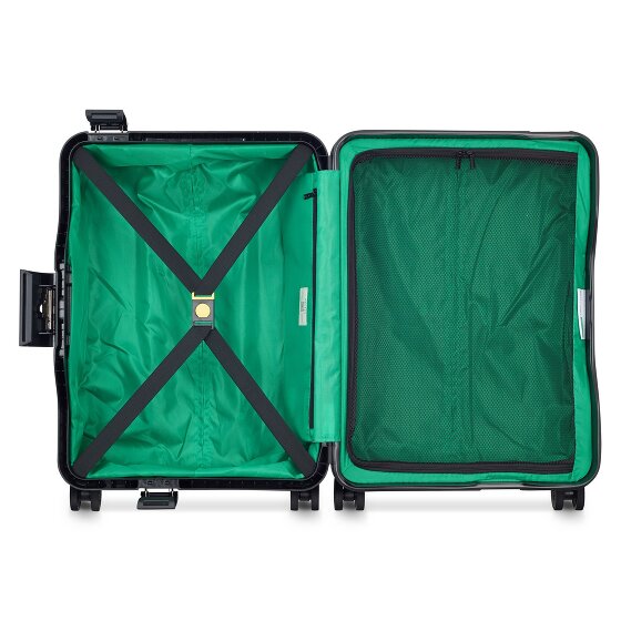 Delsey Paris x United Colors of Benetton Color Block Hardside 4-Rollen Kabinentrolley 55 cm