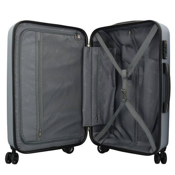 bugatti Lima 2.0 4-Rollen Trolley 75 cm mit Doppelrollen