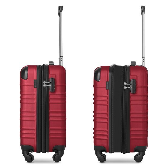 Wenger Amplar Evo 4 Rollen Kabinentrolley S 53 cm mit Dehnfalte