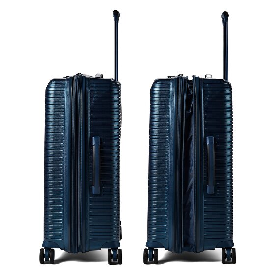 Polestream Paris 4 Rollen Trolley 69 cm mit Dehnfalte