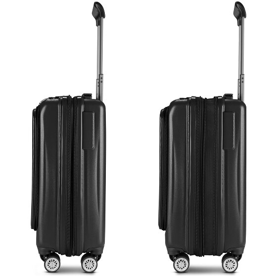 Bric's Cervia 2.0 4 Rollen Kabinentrolley S 55 cm Laptopfach mit Dehnfalte