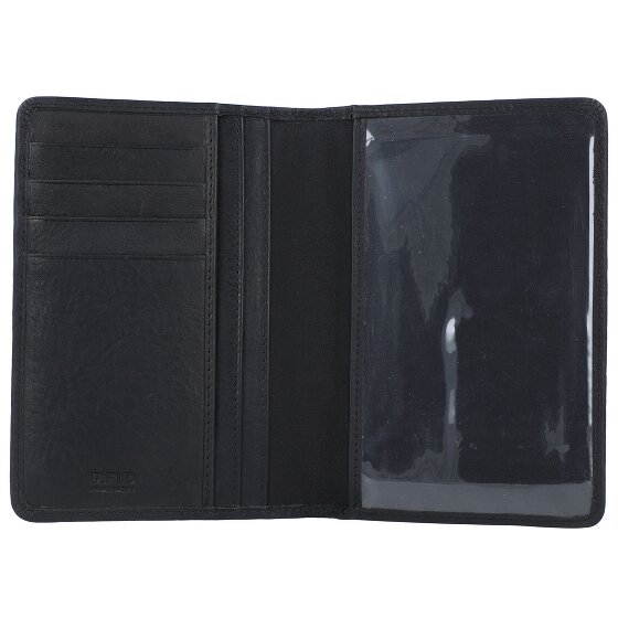 Burkely Antique Avery Reisepassetui RFID Leder 10 cm
