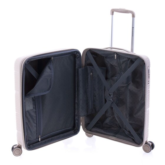 Gladiator 0800 4 Rollen Trolley 55 cm mit Dehnfalte