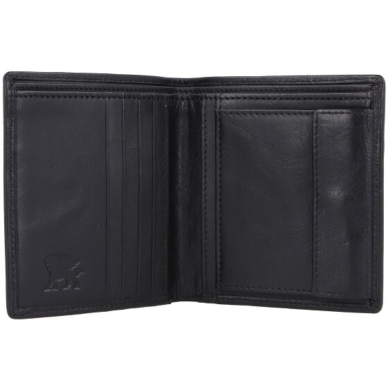 mano Don Luca Geldbörse Leder 10,5 cm