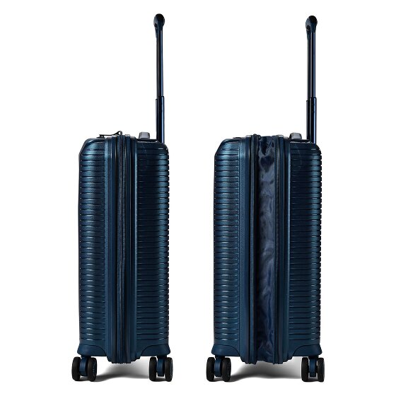 Polestream Paris 4 Rollen Kabinentrolley 55 cm mit Dehnfalte