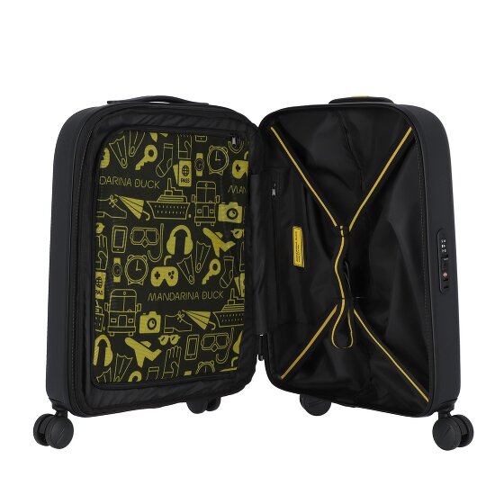 Mandarina Duck Logoduck + 4 Rollen Kabinentrolley S 55 cm