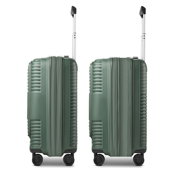 Redolz Essentials 17 2.0 4 Rollen Kabinentrolley 55 cm Laptopfach mit Dehnfalte