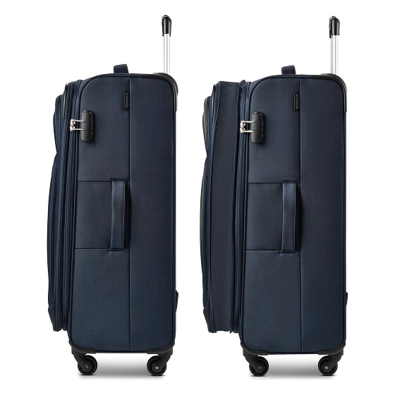Wenger Beaumont 4-Rollen Kofferset M+L mit Dehnfalte